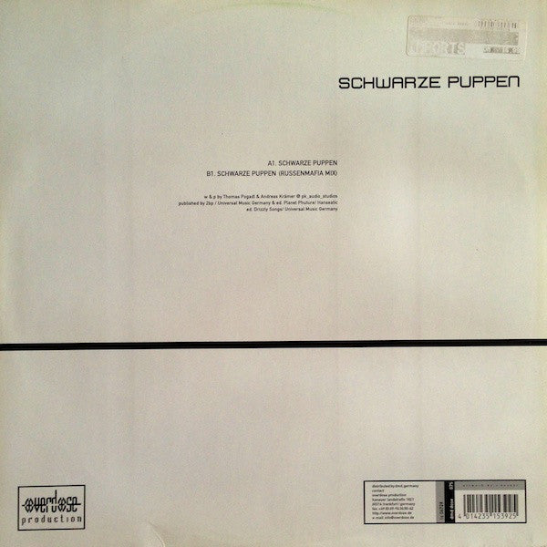 Schwarze Puppen : Schwarze Puppen (12")