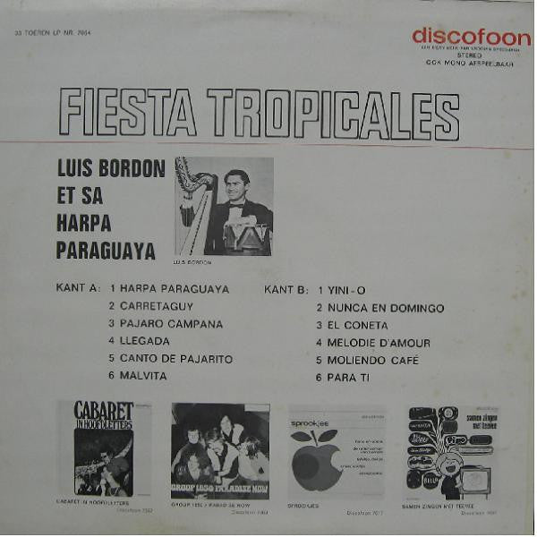 Luis Bordón : Fiesta Tropicales (LP)