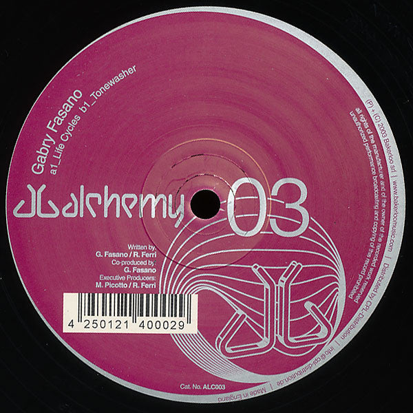 Gabry Fasano : Life Cycles (12")