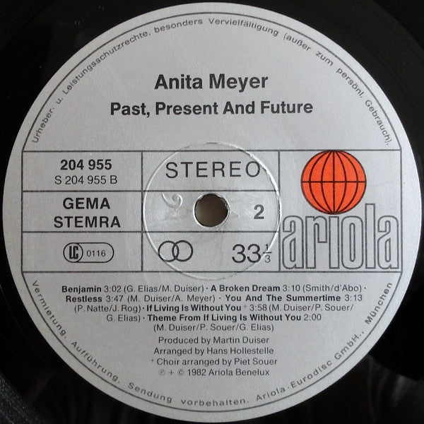 Anita Meyer : Past, Present And Future (LP, Album)