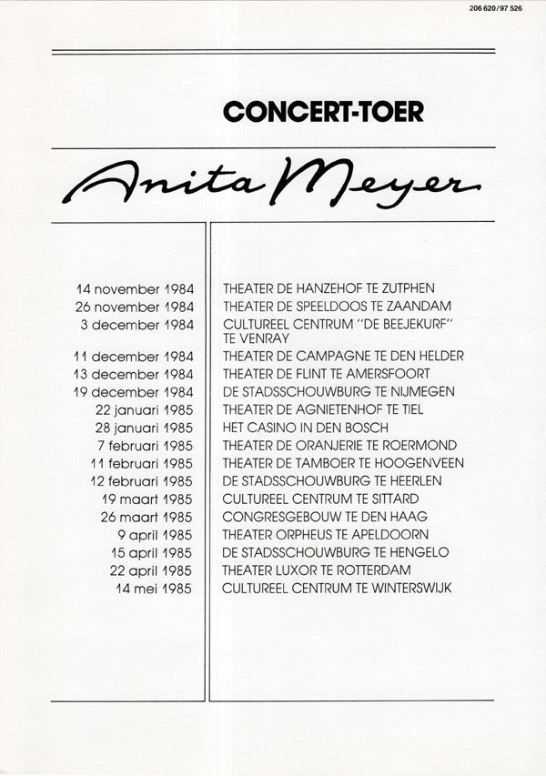 Anita Meyer : Face To Face (LP, Album)