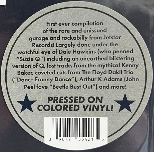 Various : Jetstar Records: The Rock Sides (LP, RSD, Comp, Col)