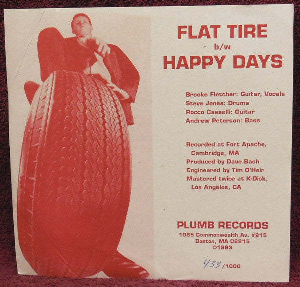 Landfill (5) : Flat Tire (7", Single, Num)