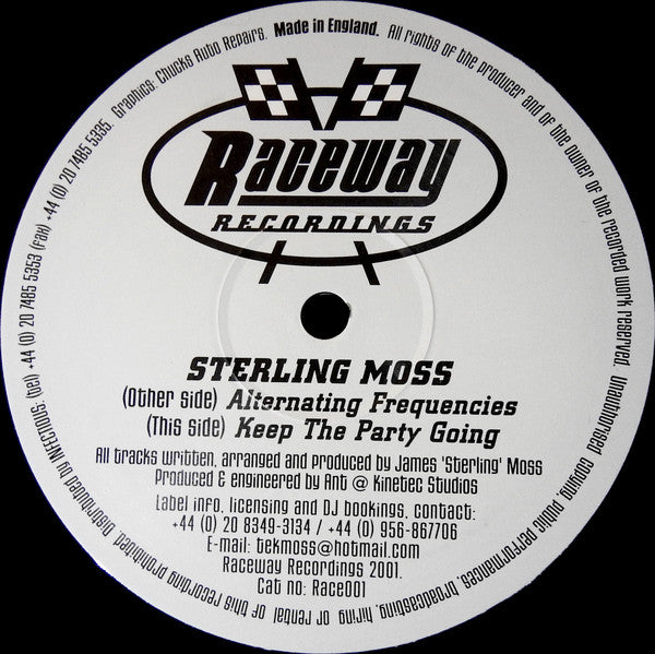 Sterling Moss : Alternating Frequencies (12")