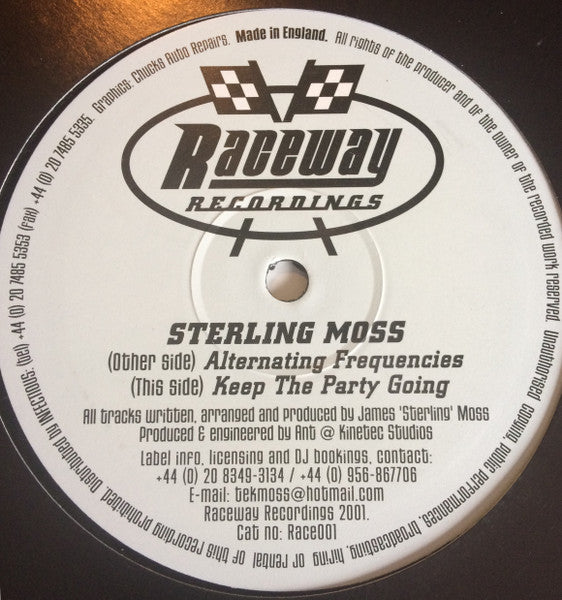 Sterling Moss : Alternating Frequencies (12")