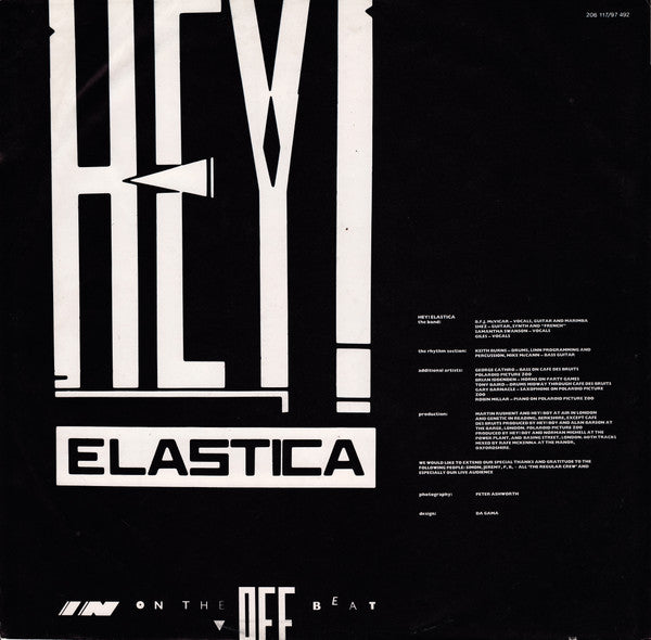 Hey! Elastica : In On The Off Beat (LP, Album)