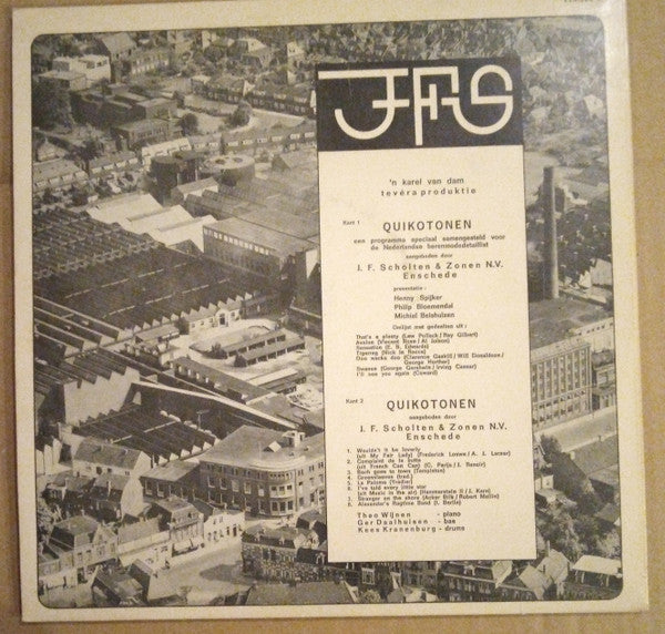 Theo Wijnen, Ger Daalhuisen, Kees Kranenburg : Quikotonen (10", Promo)