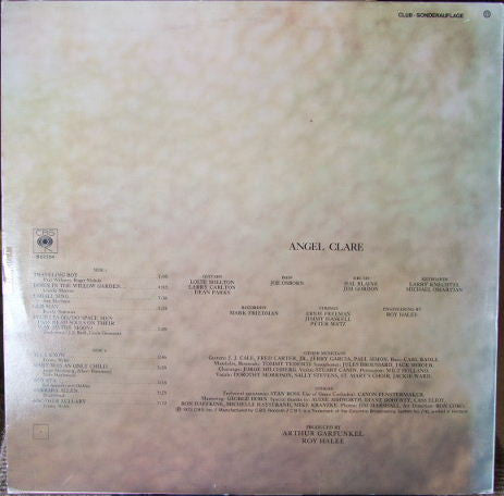 Garfunkel* : Angel Clare (LP, Album, Club)