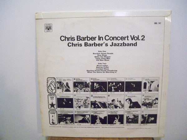 Chris Barber : Chris Barber In Concert Vol.2 (LP, RE)
