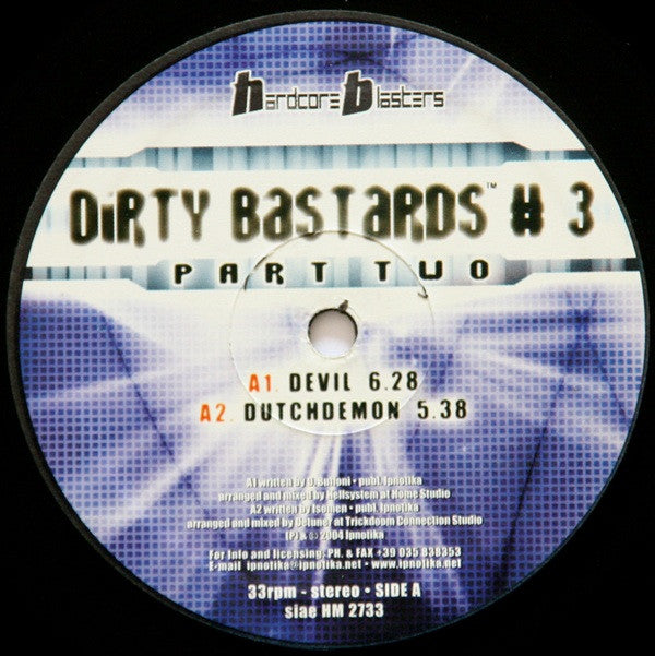 Various : Dirty Bastards # 3 Part Two (12")