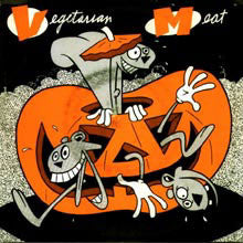Vegetarian Meat : Squirrels In My Pumpkin (7", Single, Ora)