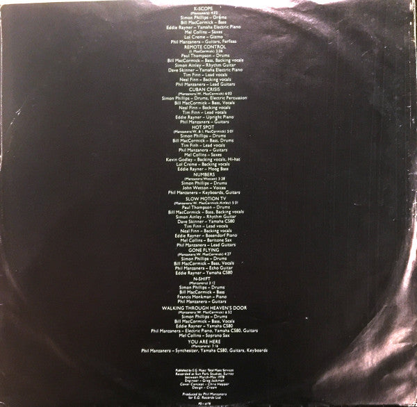 Manzanera* : K-Scope (LP, Album)