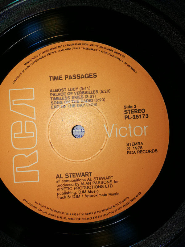 Al Stewart : Time Passages (LP, Album, Bla)