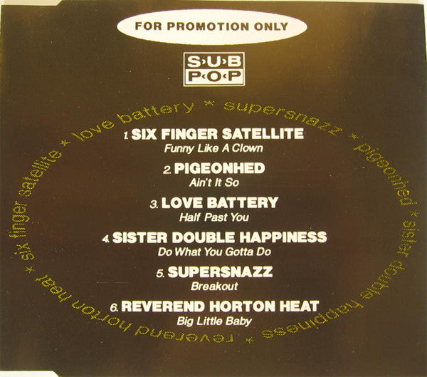 Various : Sub Pop Sampler #16 (CD, Comp, Promo, Smplr)