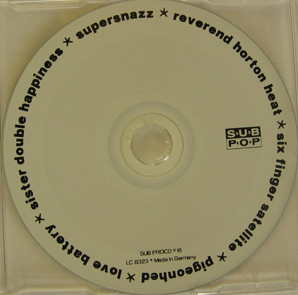 Various : Sub Pop Sampler #16 (CD, Comp, Promo, Smplr)