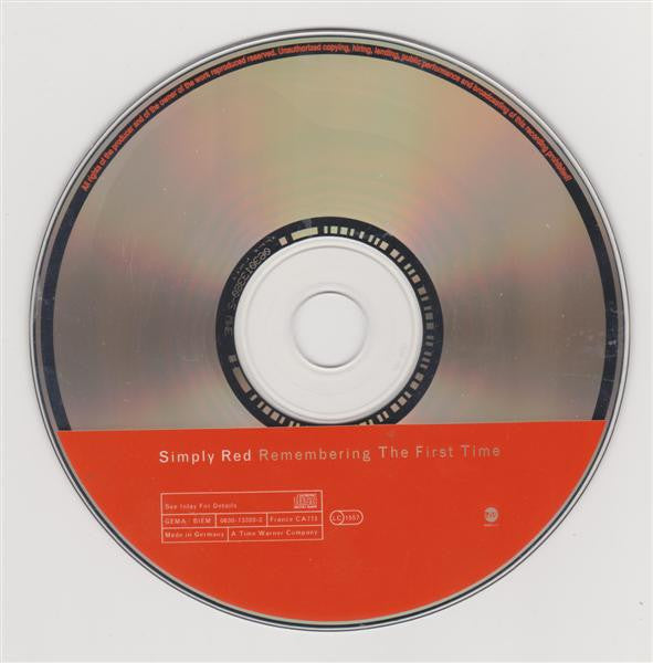 Simply Red : Remembering The First Time (The Remixes) (CD, Maxi)