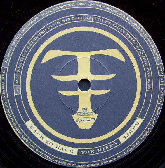 Faray : Back To Back (The Mixes) (12")