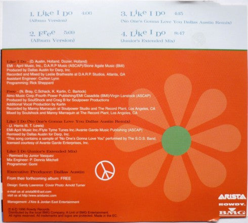 For Real : Like I Do (CD, Maxi)