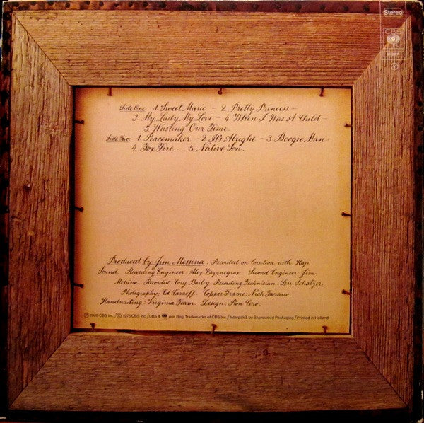 Loggins And Messina : Native Sons (LP, Album)