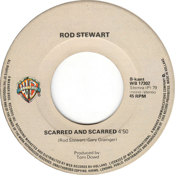 Rod Stewart : Ain't Love A Bitch (7", Single)