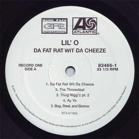 Lil' O : Da Fat Rat Wit Da Cheeze (2xLP, Album)