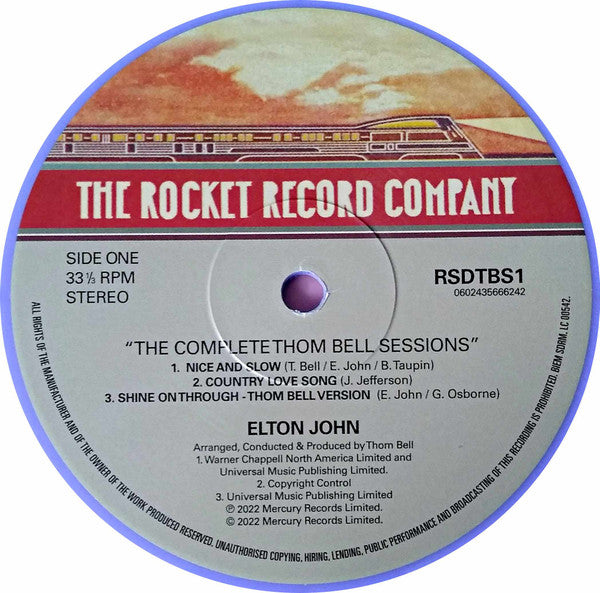 Elton John : The Complete Thom Bell Sessions (LP, RSD, Ltd, RE, Lav)