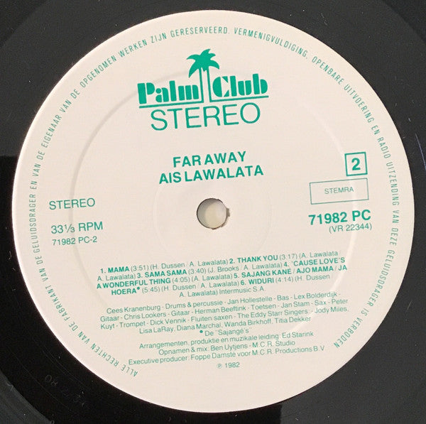 Ais Lawalata : Far Away (LP)