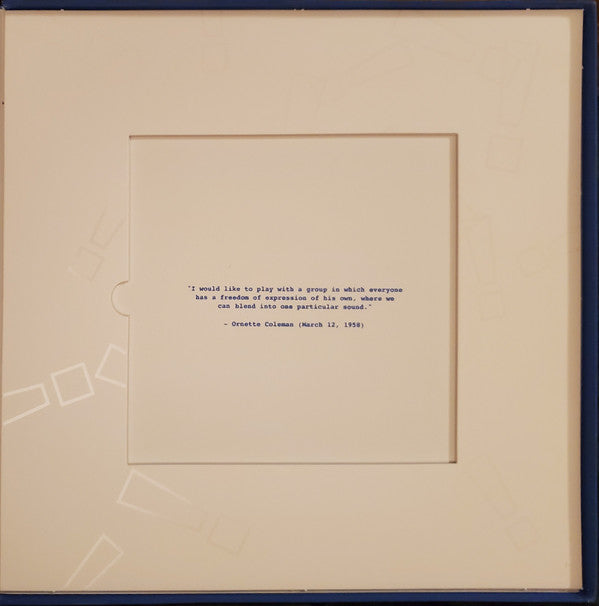 Ornette Coleman : Genesis Of Genius: The Contemporary Albums (LP, Album, RE, RM, 180 + LP, Album, RE, RM, 180 + )