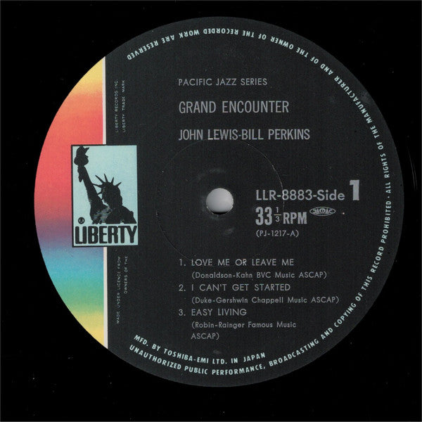John Lewis (2) : Grand Encounter: 2° East - 3° West (LP, Album, RE)