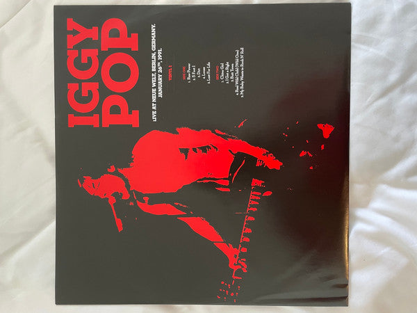 Iggy Pop : Berlin 91 (LP, Cry + LP, Cry + Album, RSD, Dlx, Ltd, RE, Col)