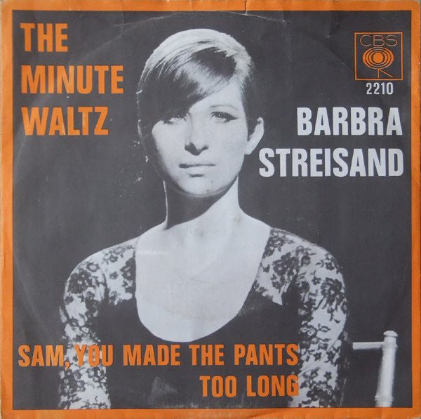 Barbra Streisand : The Minute Waltz (7")