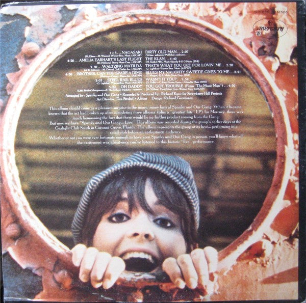 Spanky & Our Gang : Live (LP, Album)