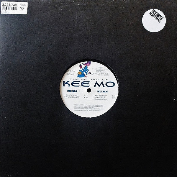 Kee Mo : The Return Of Kee Mo (12")
