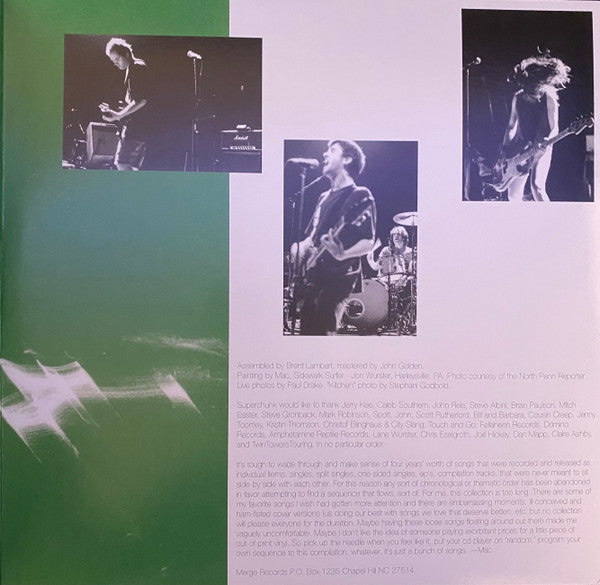 Superchunk : Incidental Music 1991-95 (LP, Gre + LP, Ora + Album, RSD, Comp, Ltd, RE)