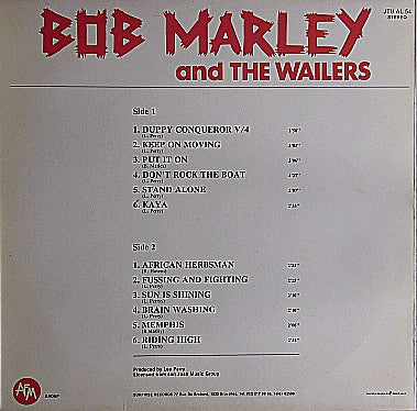Bob Marley & The Wailers : Soul Revolution (LP, Album, RE)