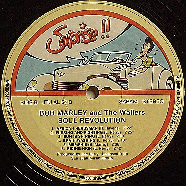 Bob Marley & The Wailers : Soul Revolution (LP, Album, RE)
