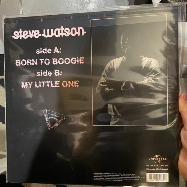 Steve Watson (4) : Born To Boogie / My Little One (12", Maxi, RSD, Ltd, Num, RE)