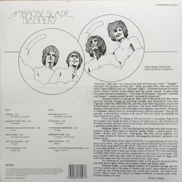 Ambrose Slade : Ballzy (LP, Album, RSD, RE, Tra)