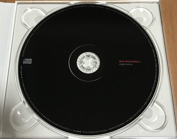 Angel Molina : Wax Sessions II (CD, Comp, Mixed, Dig)