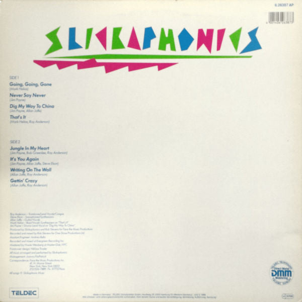 Slickaphonics : Check Your Head At The Door (LP, Album)