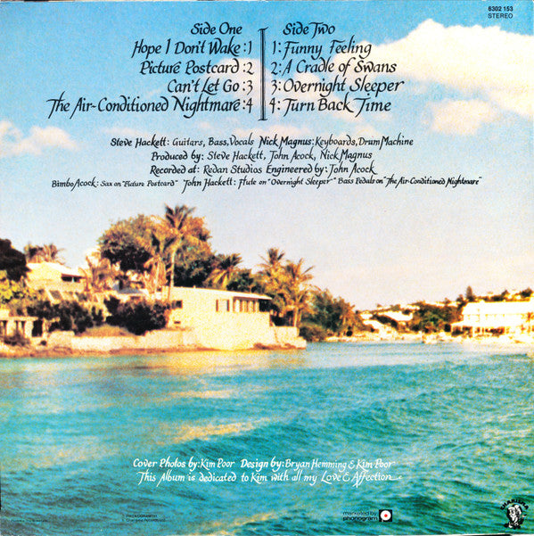 Steve Hackett : Cured (LP, Album)