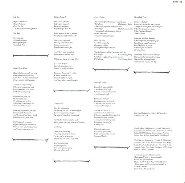 Steve Hackett : Cured (LP, Album)