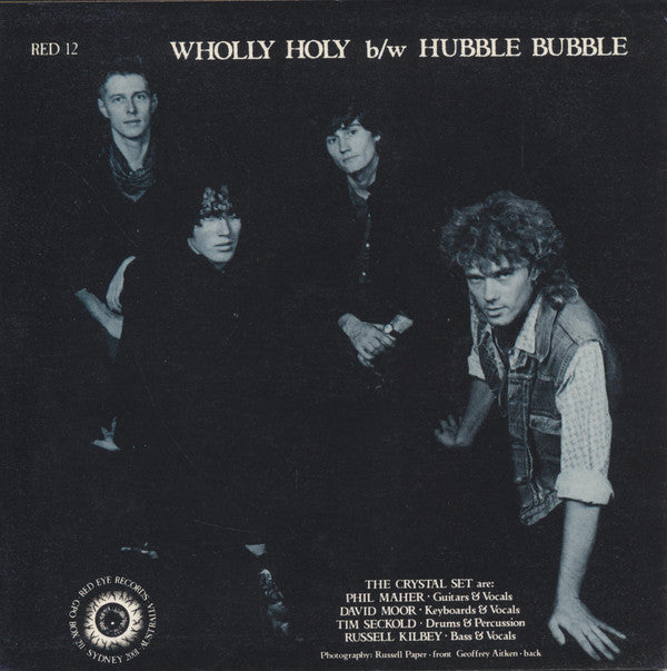 The Crystal Set : Wholly Holy / Hubble Bubble (7", Single)