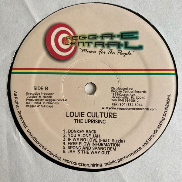 Louie Culture : The Uprising (LP, Album)