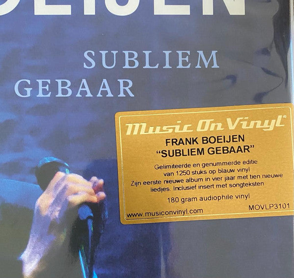 Frank Boeijen : Subliem Gebaar (LP, Album, Ltd, Num, Blu)