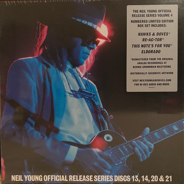Neil Young : Official Release Series Discs 13, 14, 20 & 21 (Box, Comp, Ltd, Num + LP, Album, RE, RM + LP, Albu)