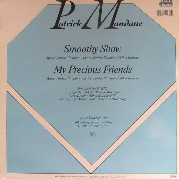 Patrick Mandane : Smoothy Show / My Precious Friends (12", Maxi)