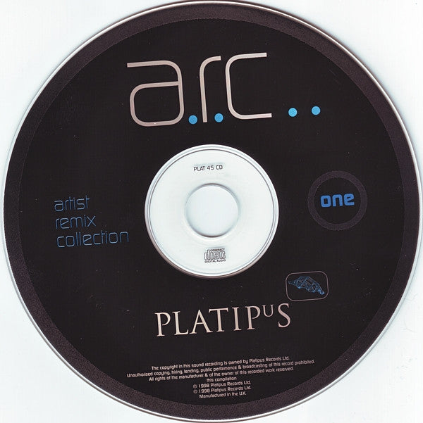 Various : A.R.C - Artist Remix Collection (One) (CD, Comp)
