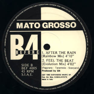 Mato Grosso : Feel The Beat (12")