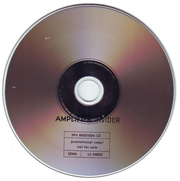Amplifier (3) : Insider (CD, Album, Promo)